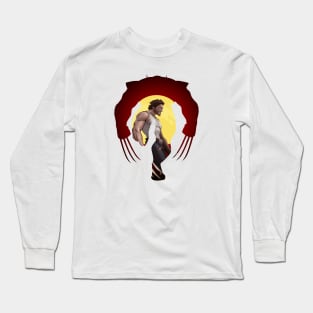 Red Logan Long Sleeve T-Shirt